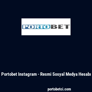 Portobet Instagram - Resmi Sosyal Medya Hesabı